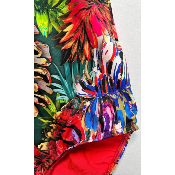 Prima Donna Swimsuit 34D  Size 8   NWOT Floral 1‎ piece - Picture 3 of 12